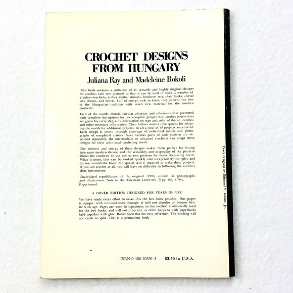 Crochet Designs from Hungary by Madeleine Bokoki Juliana Ray (1973) - Picture 3 of 5